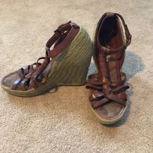 Sam Edelman espadrille wedges